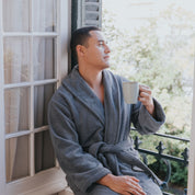 Grey bathrobe - Torres Novas