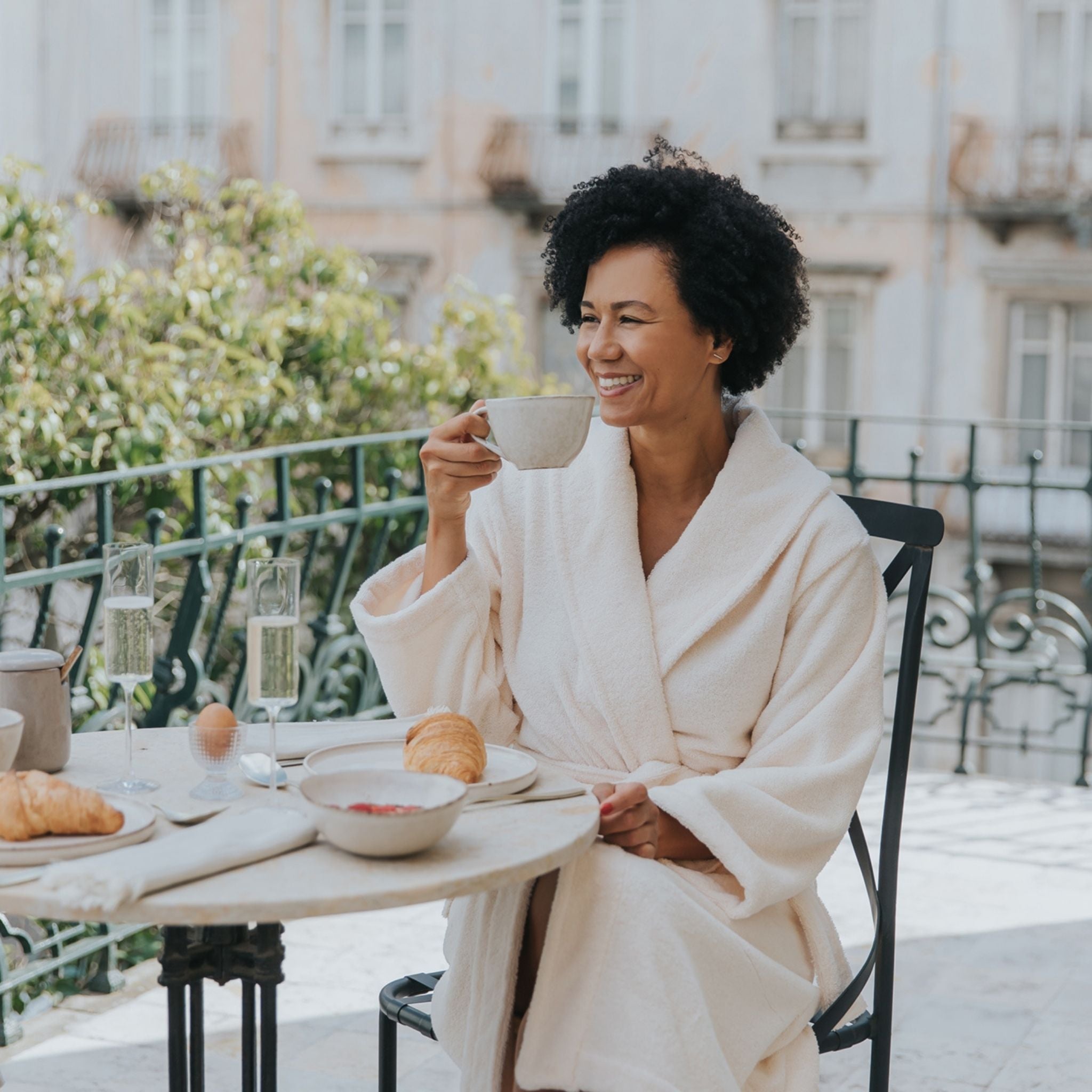 Natural bathrobe - Torres Novas