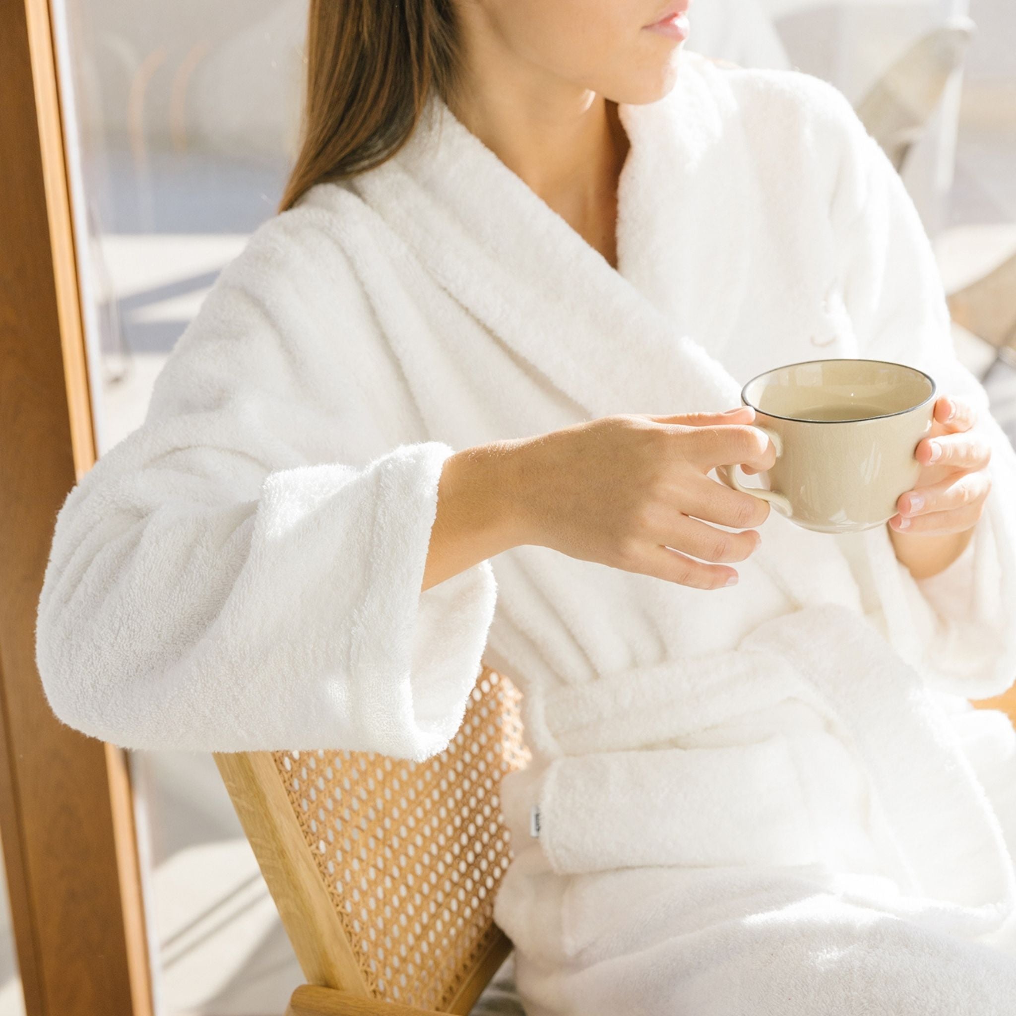 White bathrobe - Torres Novas