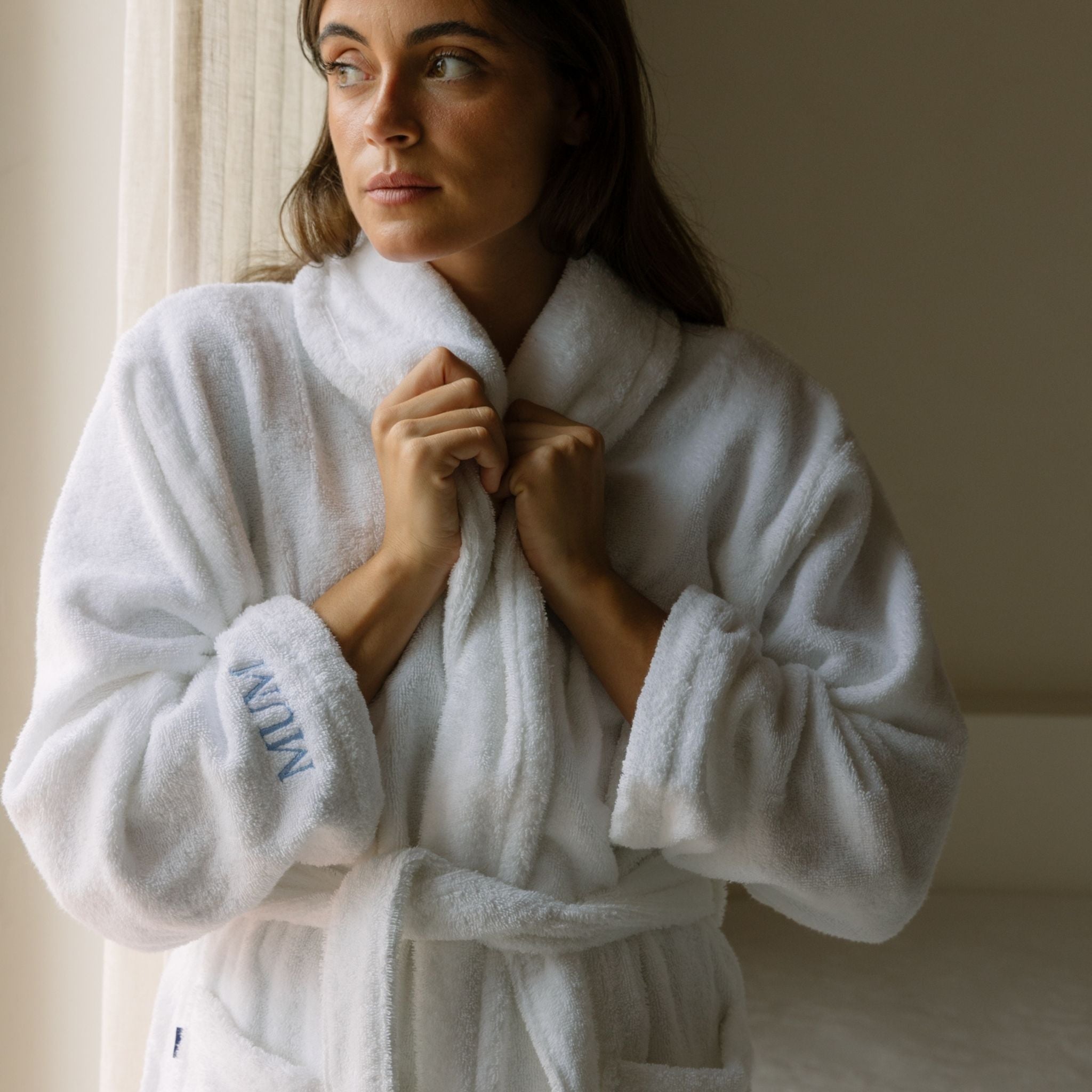 White bathrobe - Torres Novas