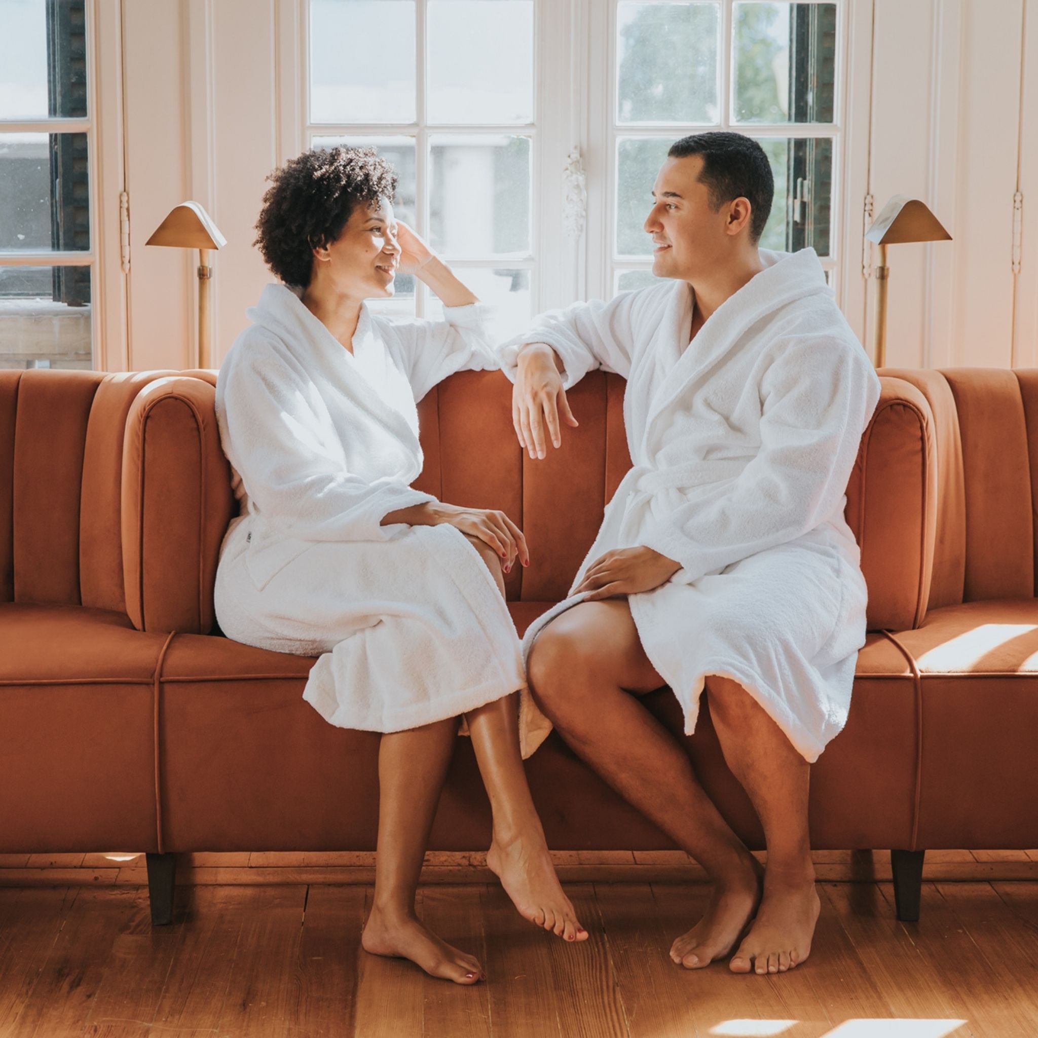 White bathrobe - Torres Novas