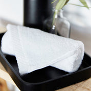 White Luxus face towel - Torres Novas