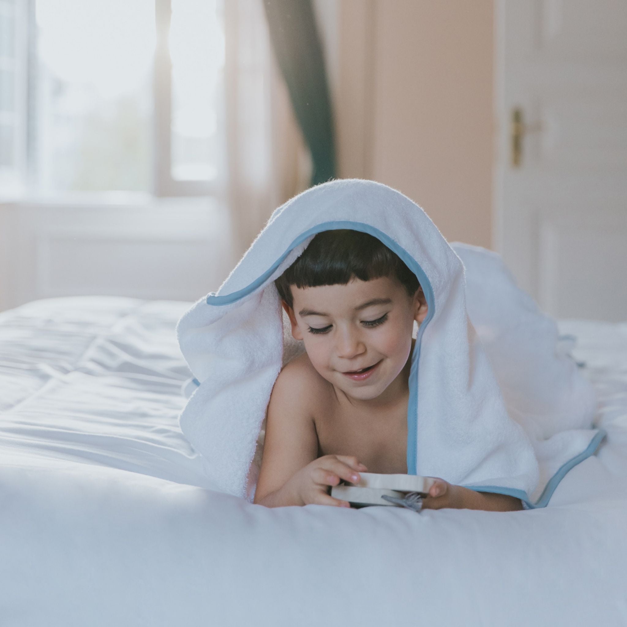 Kid's towel - Mira in Organic Cotton 600 GSM - Torres Novas