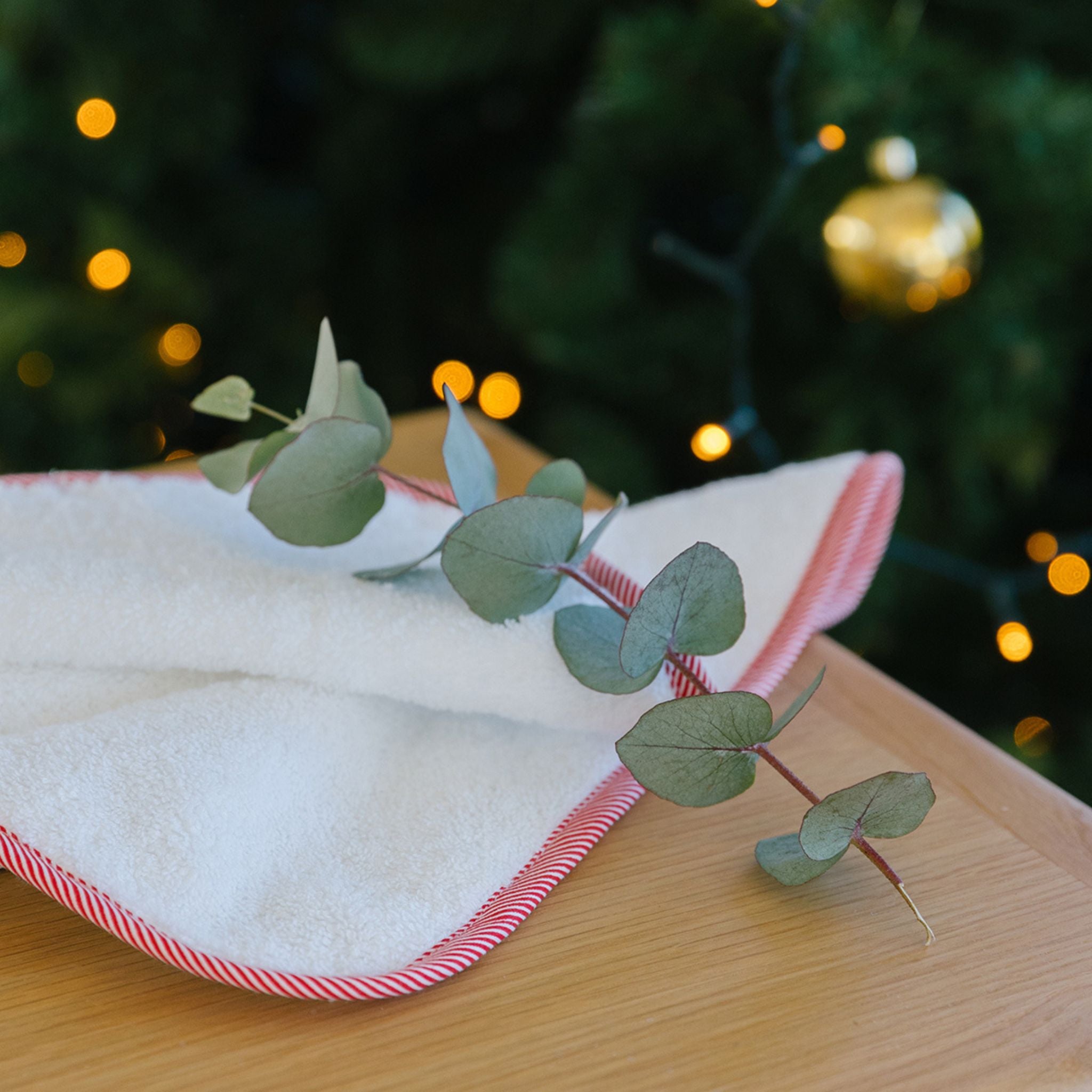 Candy cane face towel - Torres Novas