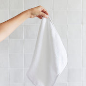 White Mira face towel - Torres Novas