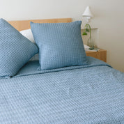 Blue Santa Luzia Waffle Bedspreads - Torres Novas