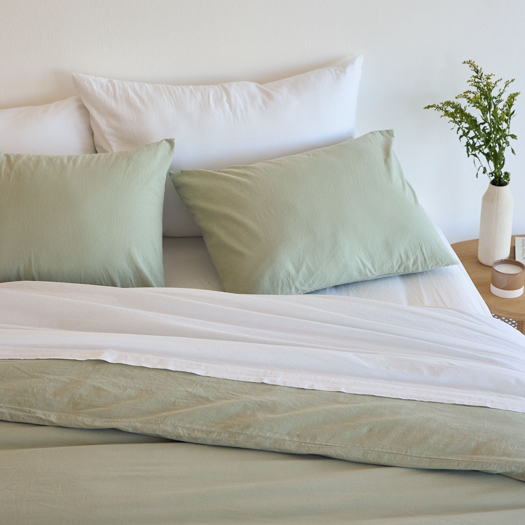 Khaki green Tavira Washed Cotton - Torres Novas