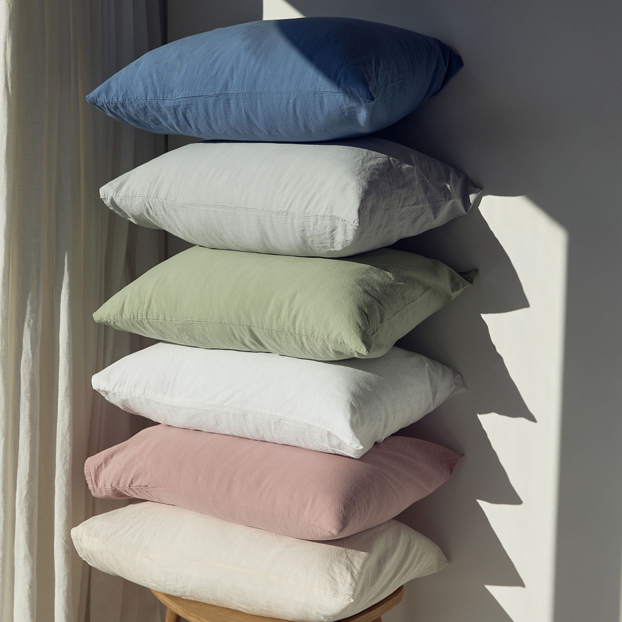 Blue Tavira Washed Cotton - Torres Novas