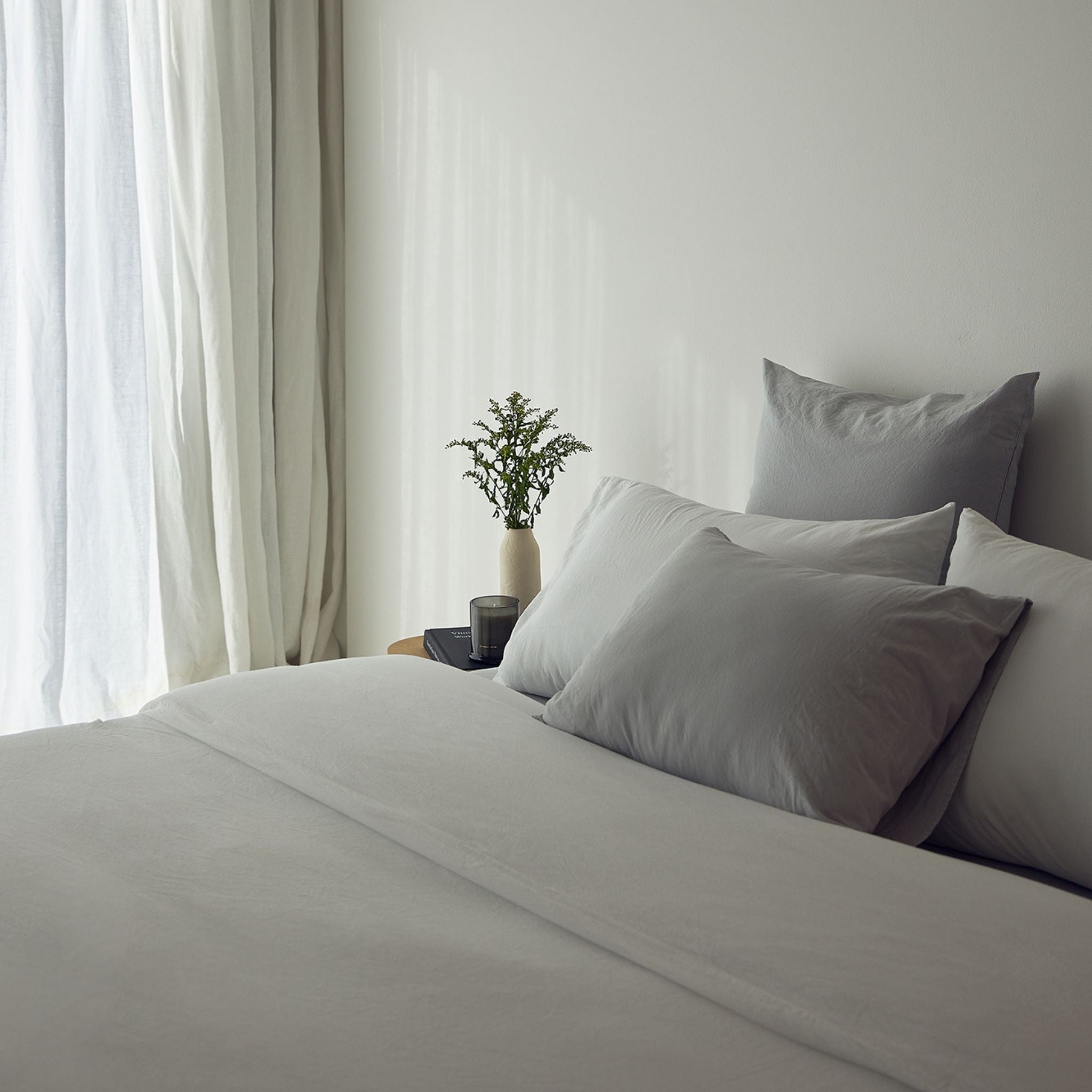 Silver grey Tavira Washed Cotton - Torres Novas