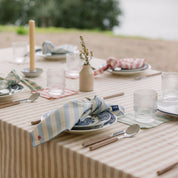 Servilletas bordadas de otoño Barra