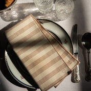 Servilletas Barra con bordado de corazón