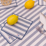 Servilletas bordadas de verano Barra
