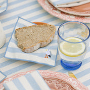 Servilletas bordadas de verano Barra