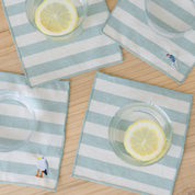 Servilletas bordadas de verano Barra