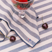 Servilletas bordadas de verano Barra