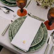 Servilletas Mafra lino con bordado de Pascua