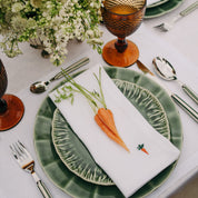 Servilletas Mafra lino con bordado de Pascua