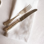 Servilletas Mafra lino con bordado de corazón