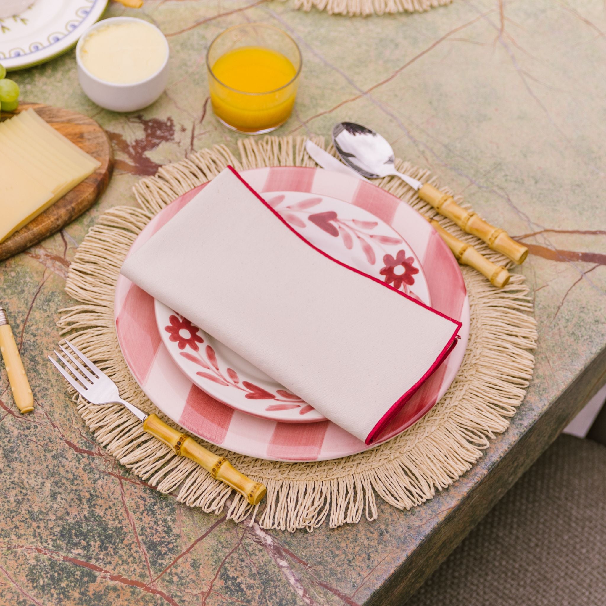 Servilletas Nazaré en crudo