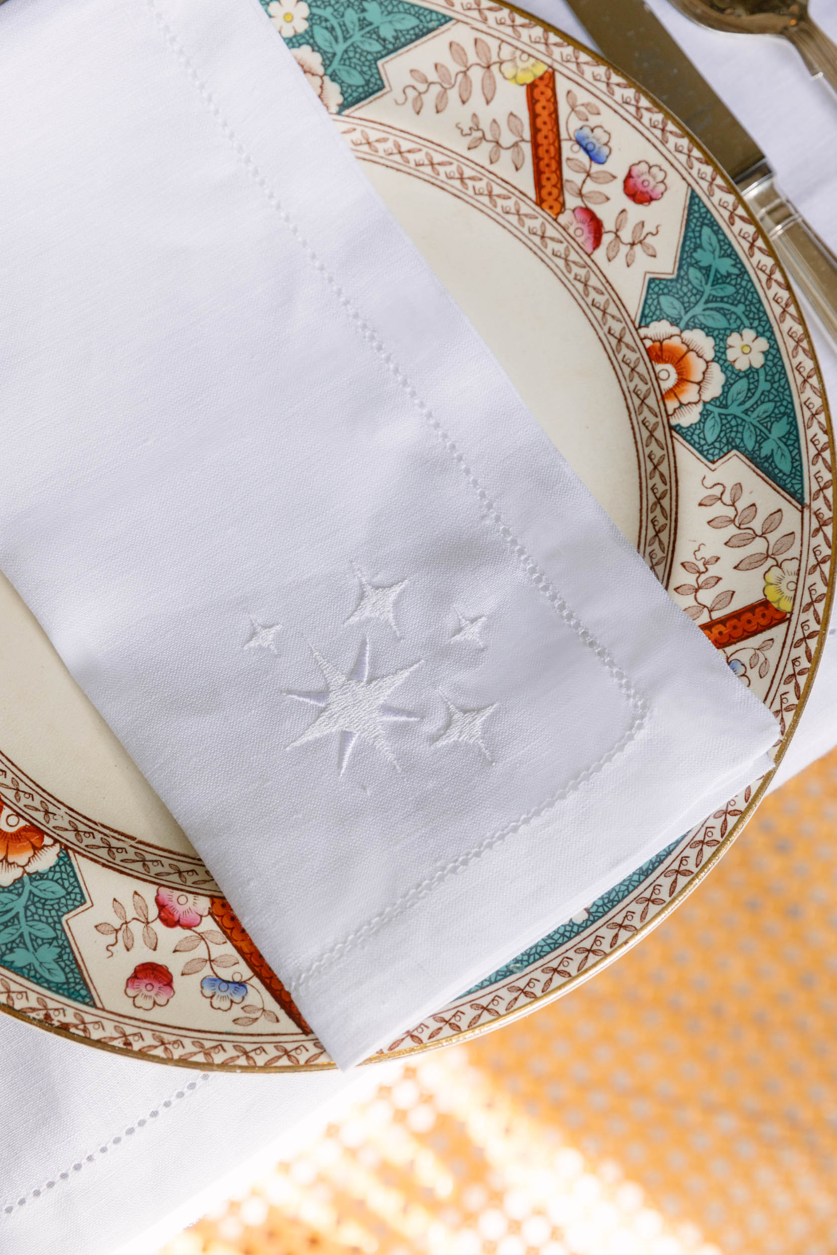 Linge de table Mafra avec broderie de Noël