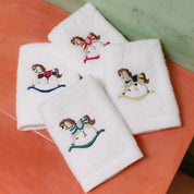 Christmas bath towels
