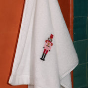 Christmas bath towels