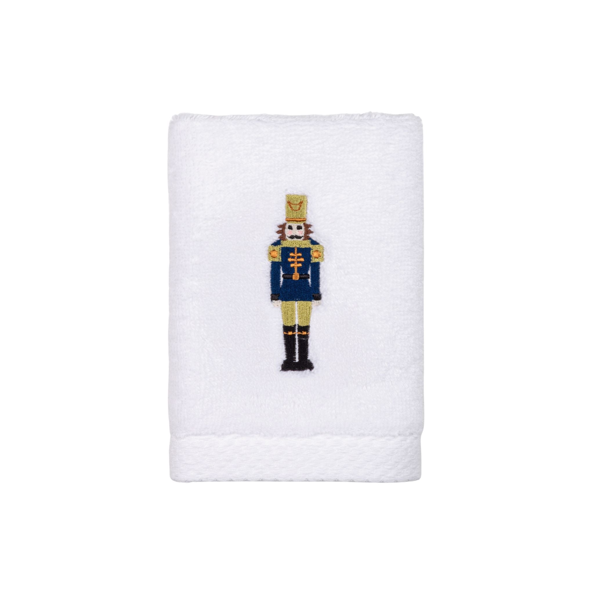 Face towel with nutcracker embroidery - Torres Novas