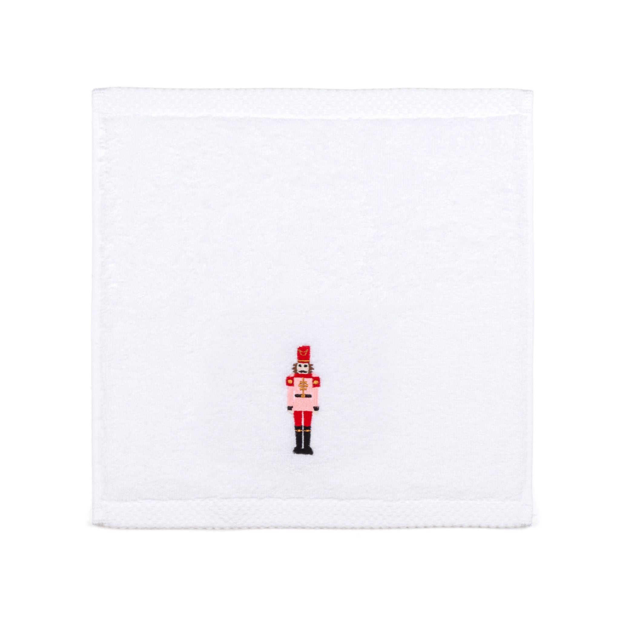 Face towel with nutcracker embroidery - Torres Novas