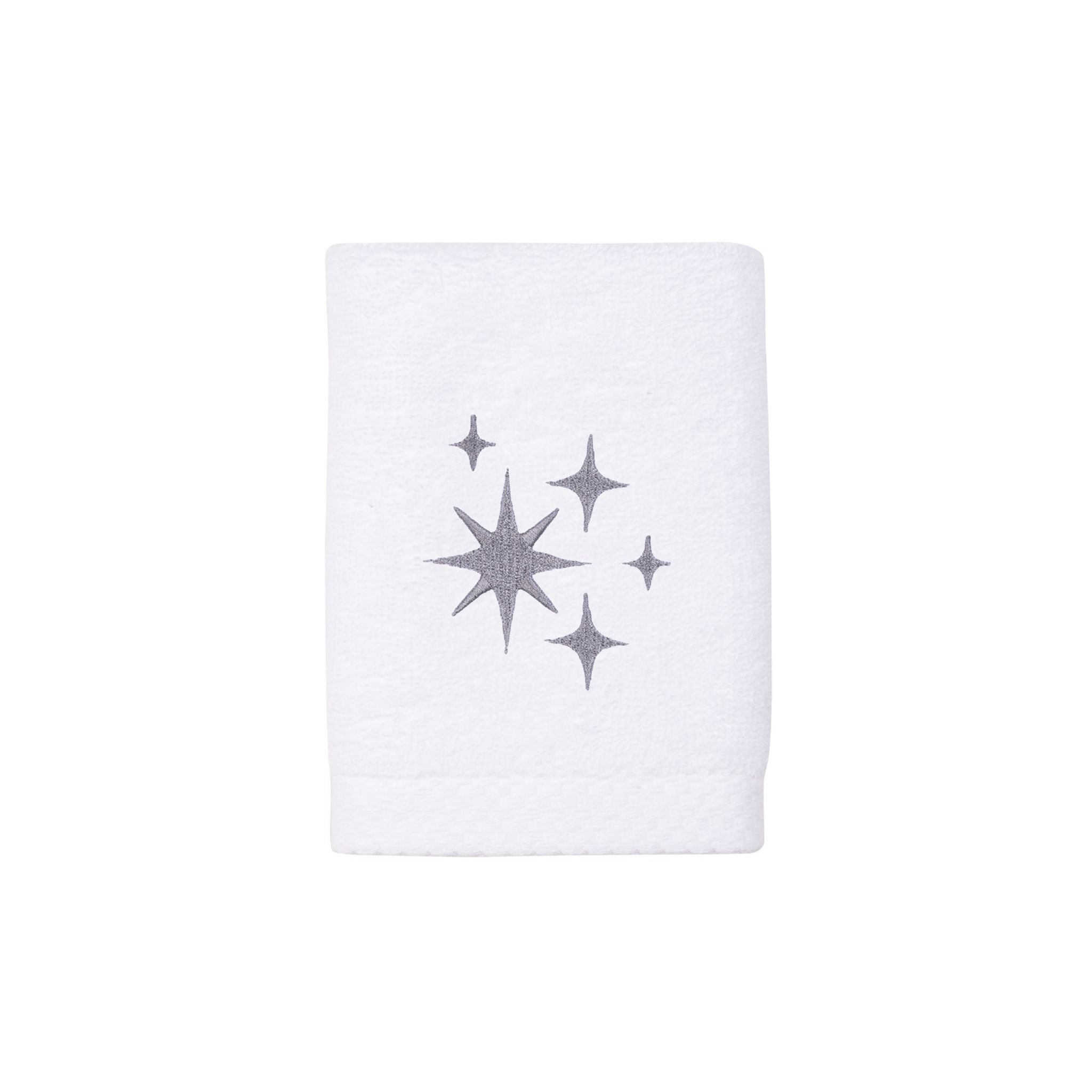 Face towel with stars embroidery - Torres Novas