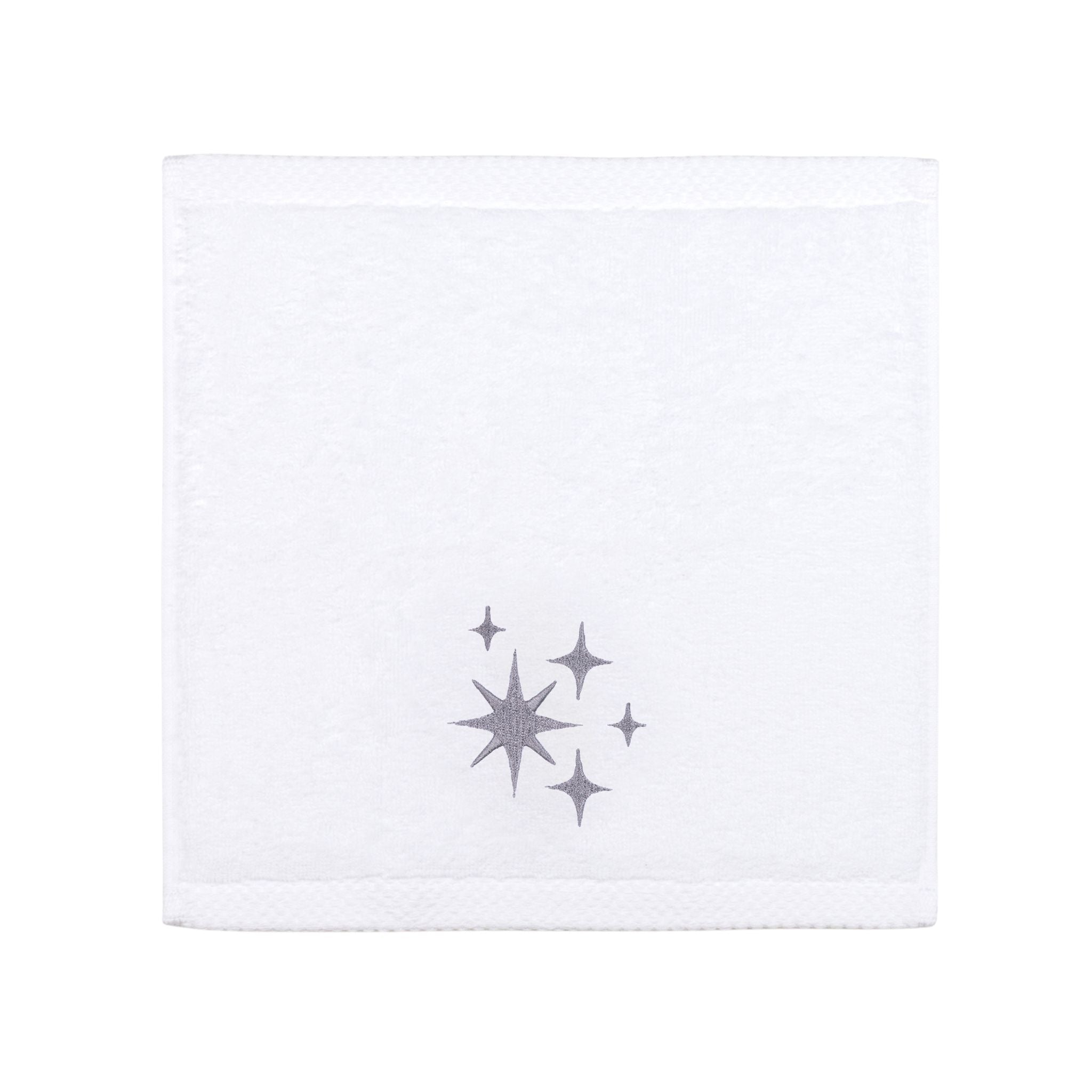 Face towel with stars embroidery - Torres Novas