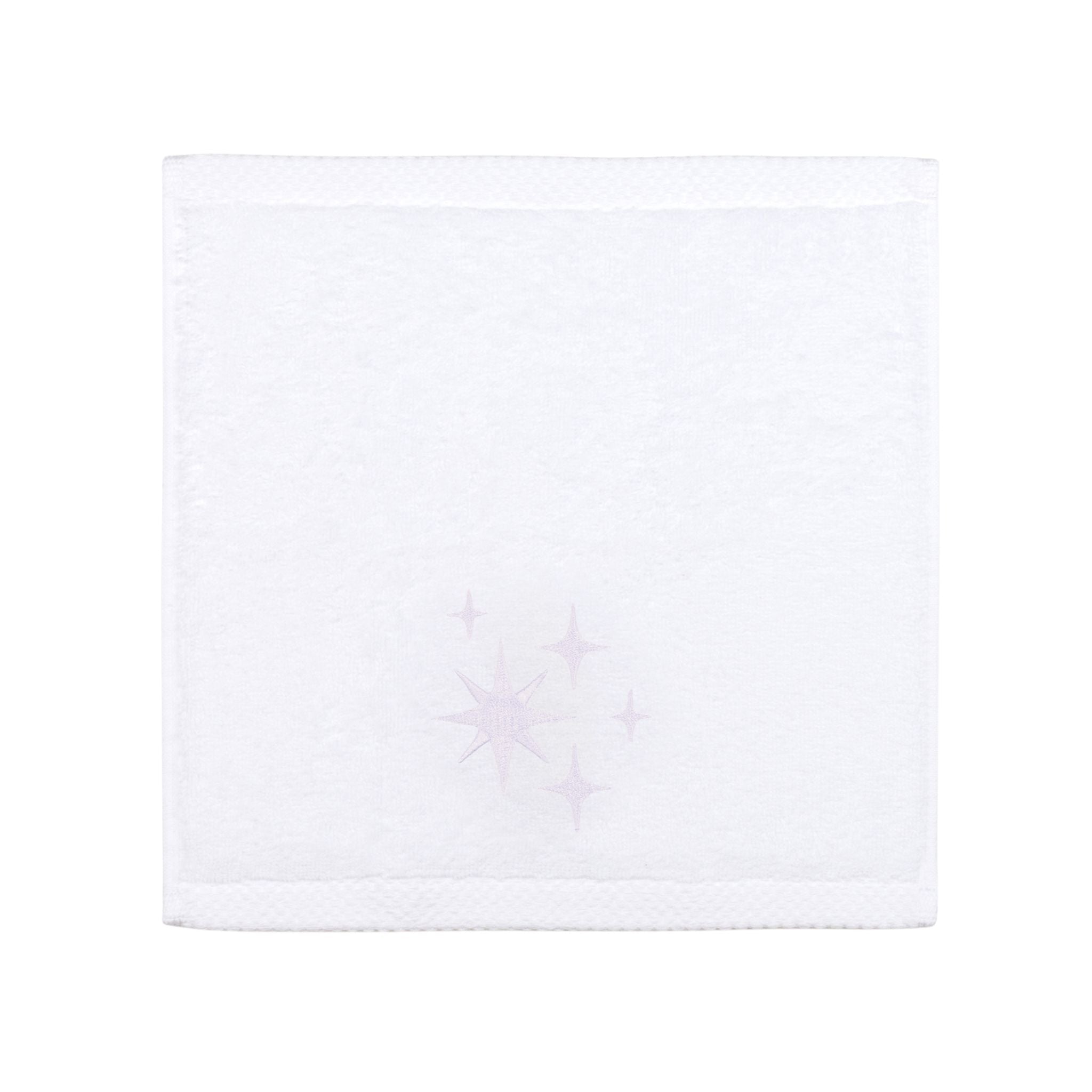 Face towel with stars embroidery - Torres Novas