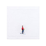 Luxus face towel & hand towel with retro sportsmen - Torres Novas