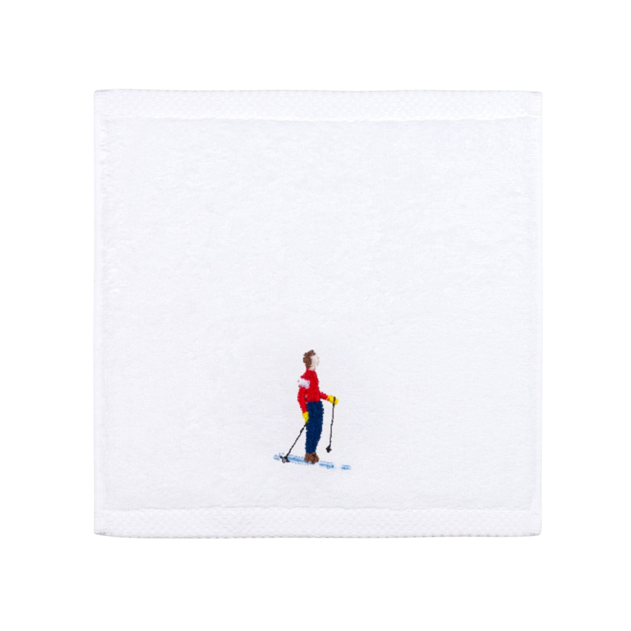 Luxus face towel & hand towel with retro sportsmen - Torres Novas