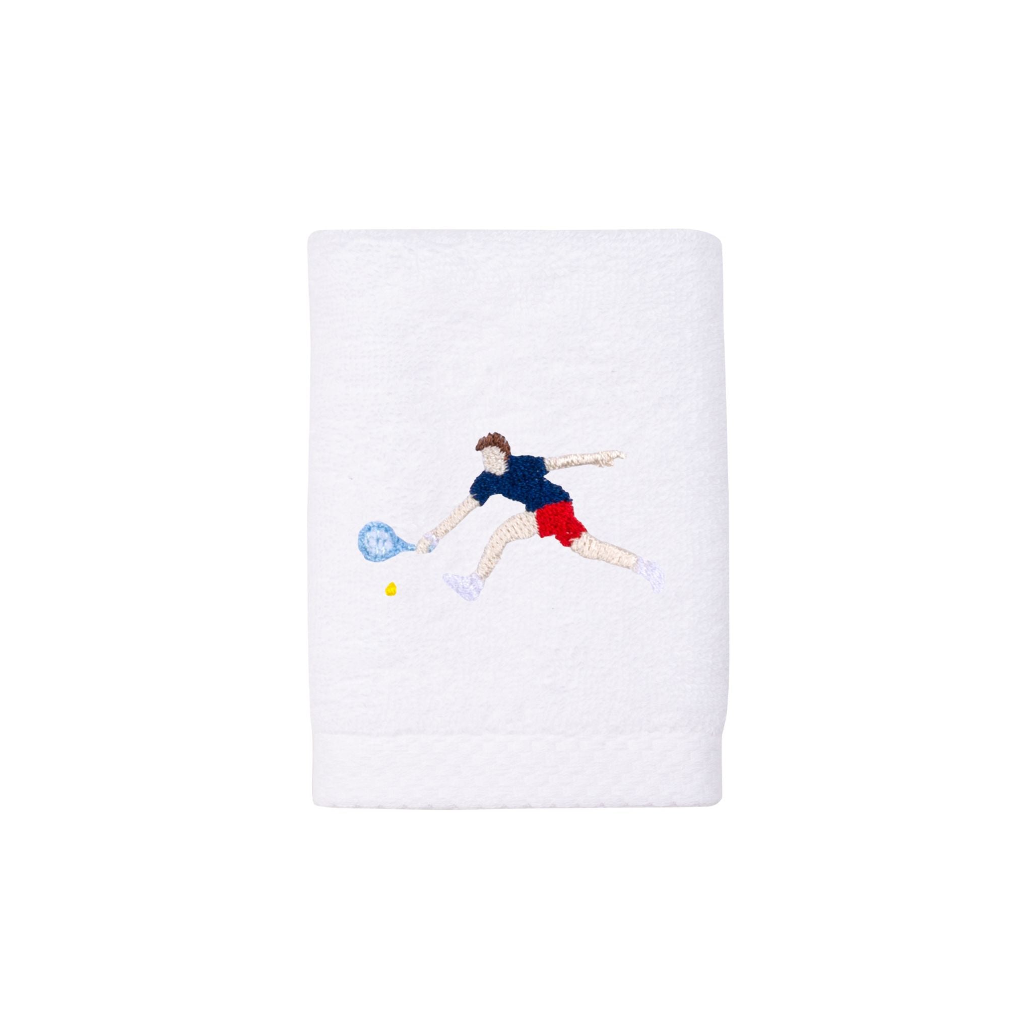 Luxus face towel & hand towel with retro sportsmen - Torres Novas
