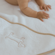Baby towel Mira with embroidery