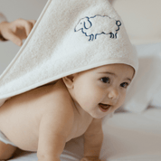 Baby towel Mira with embroidery