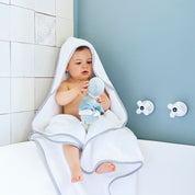 Serviette de bain pour bébé - Mira en coton biologique 600 GSM