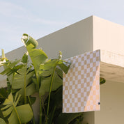 Beige chequered Gibalta