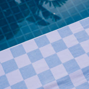 Blue sky chequered Gibalta
