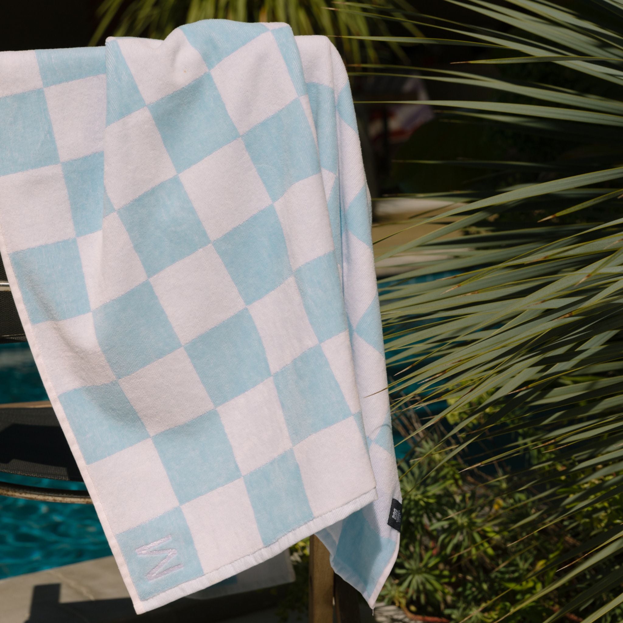 Blue sky chequered Gibalta