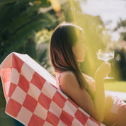 Pink chequered Gibalta