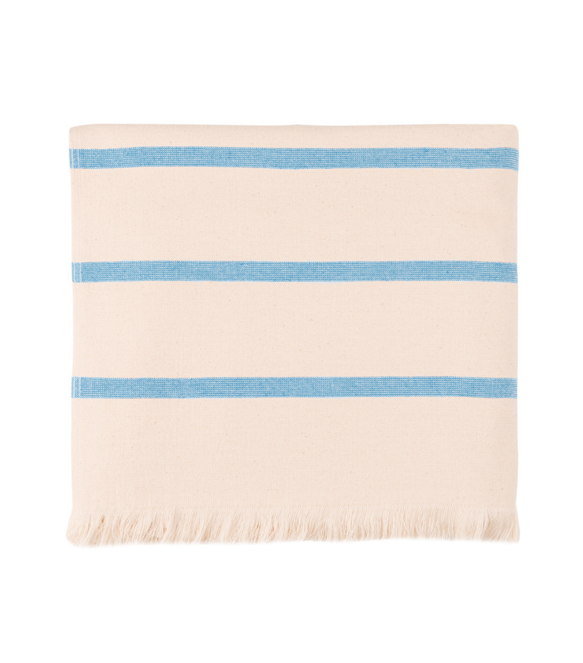 Blue sky horizontal stripes beach towel - Torres Novas