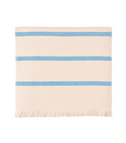 Blue sky horizontal stripes beach towel - Torres Novas