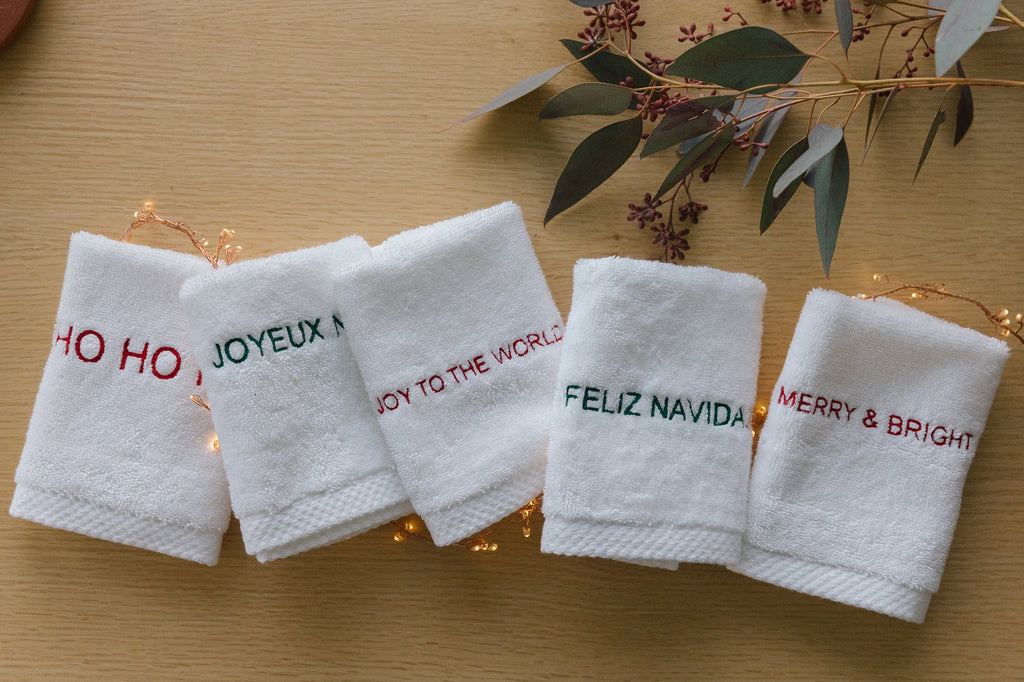 Christmas face towel - Torres Novas