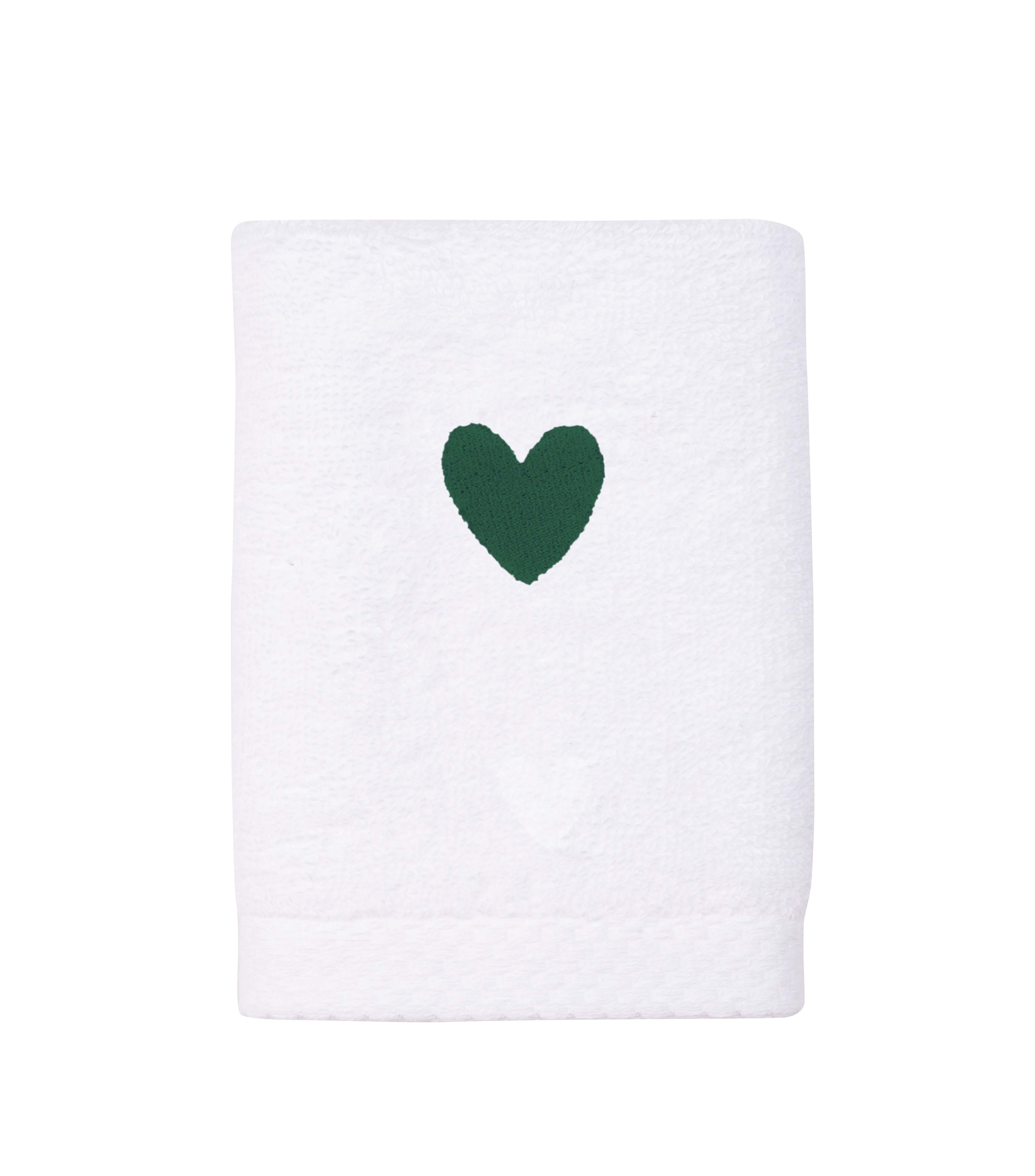 Embroidered heart