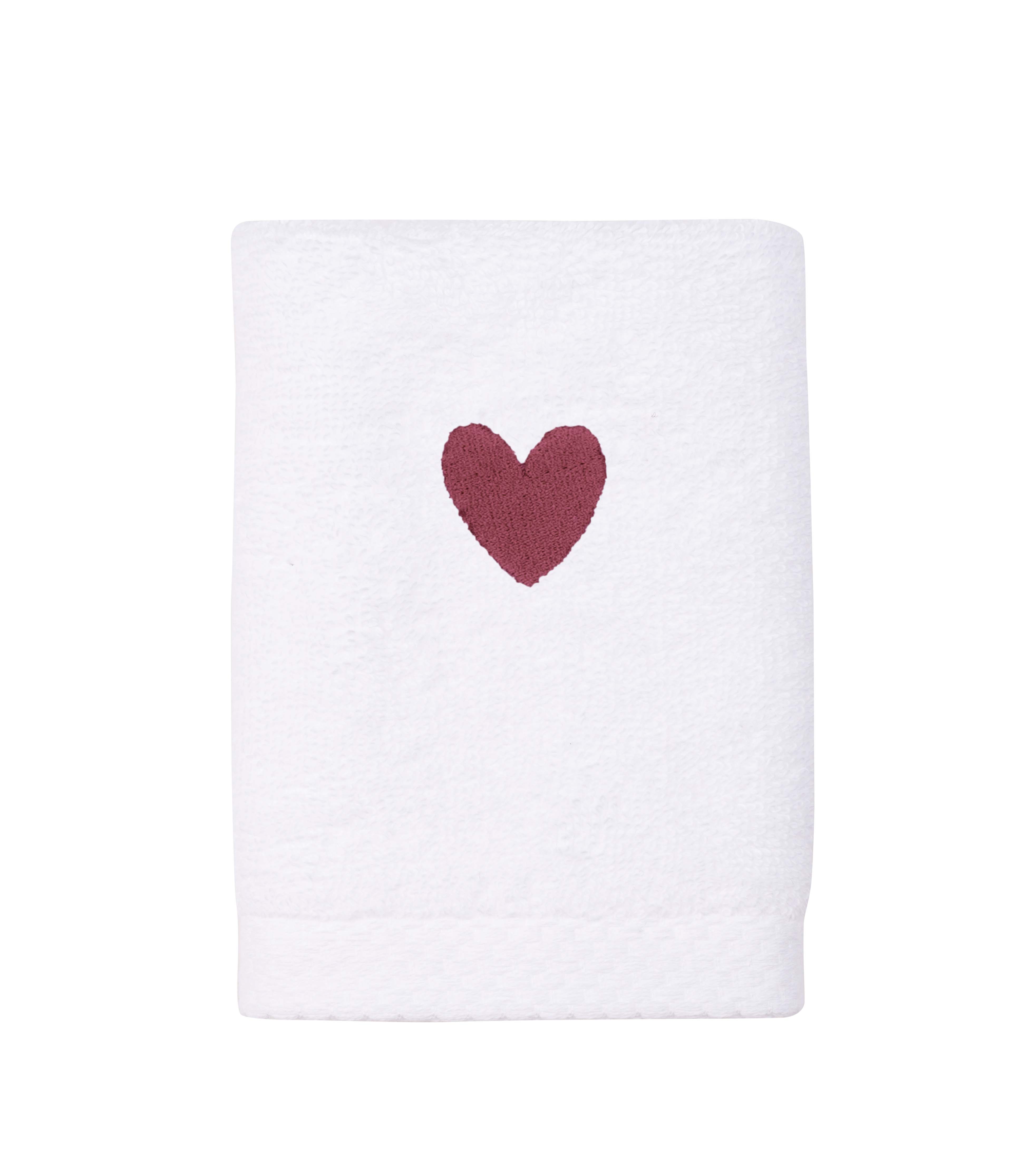 Embroidered heart