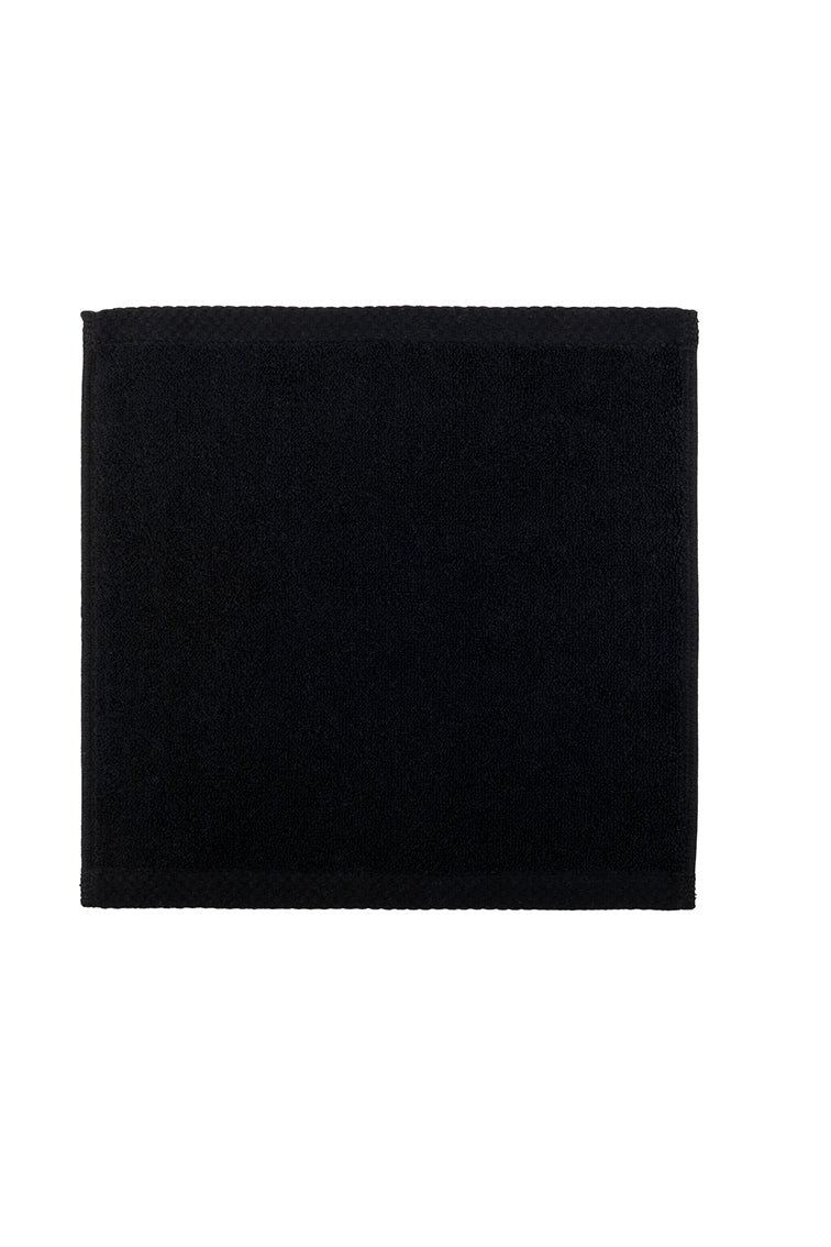 Caviar black Luxus face towel - Torres Novas