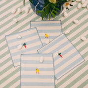 Serviettes Barra avec broderie de Pâques