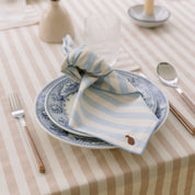 Serviettes Barra avec broderies d'automne
