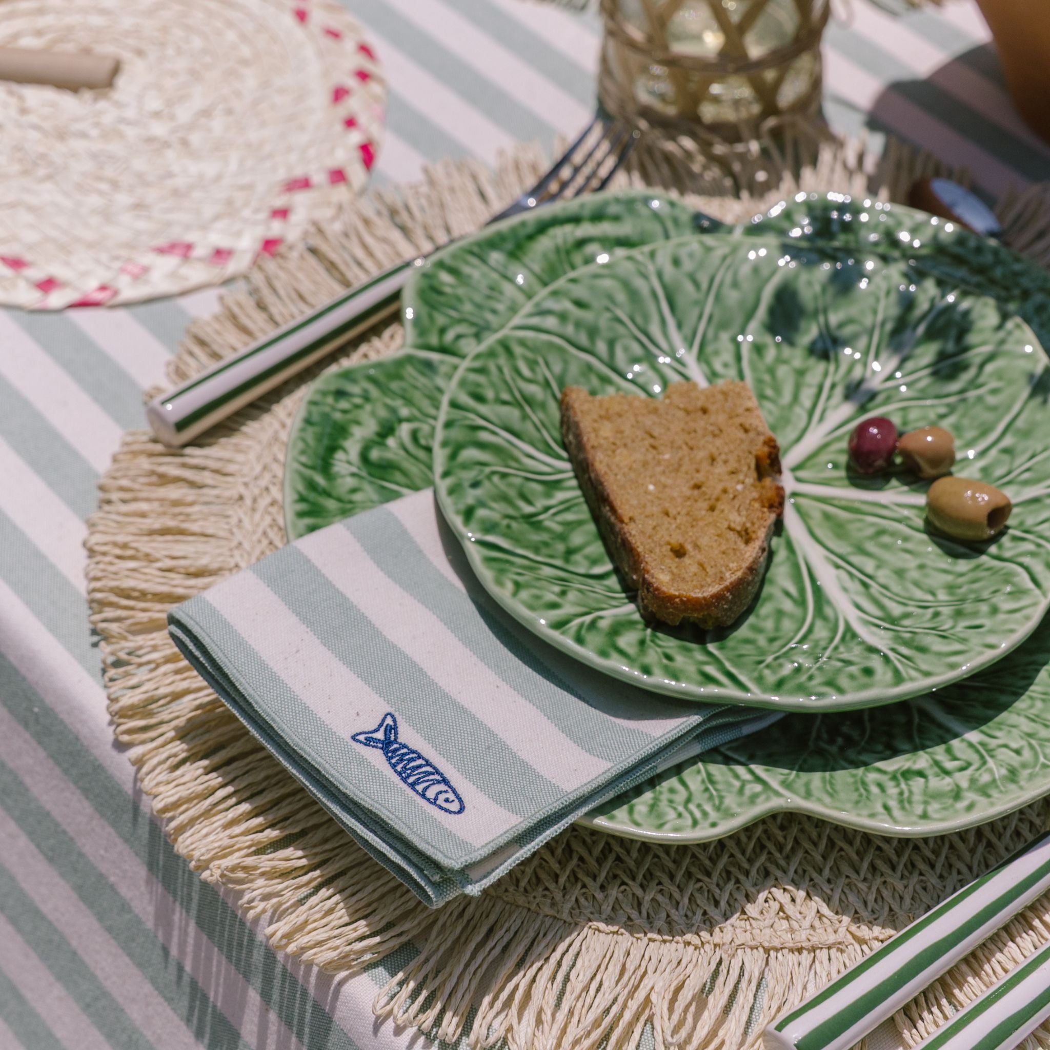 Serviettes Barra avec broderies du Portugal